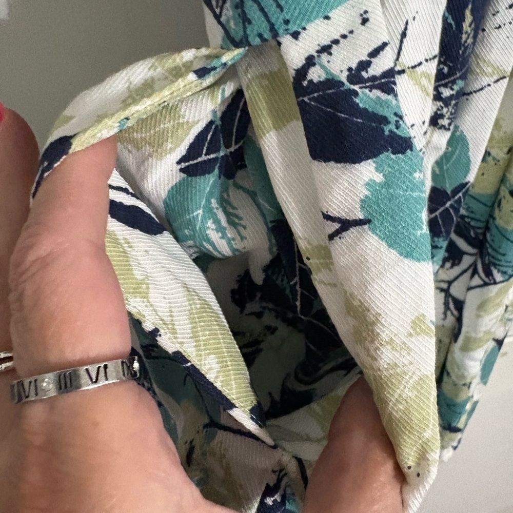 Jodifl Multicolor Patterned Wrap Skort With Blous… - image 5